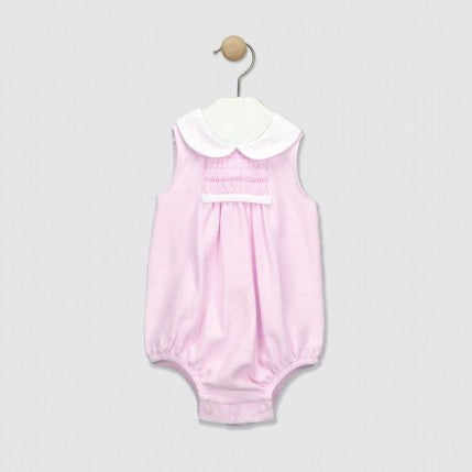 Short Sleeve Girl Romper - Patuco