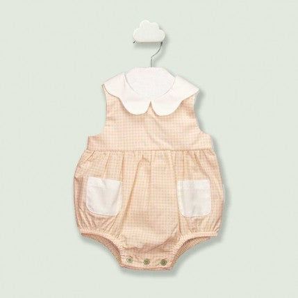 Short Sleeve Girl Romper - Artemisa