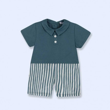 Short Sleeve Boy Jumpsuit - Uttu