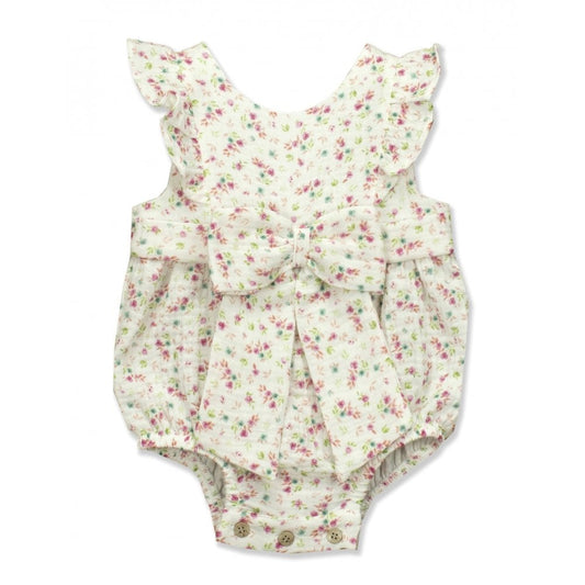 Short Sleeve Girl Romper - Artemisa