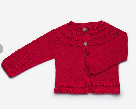 Knitted Unisex Cardigan - Bolero