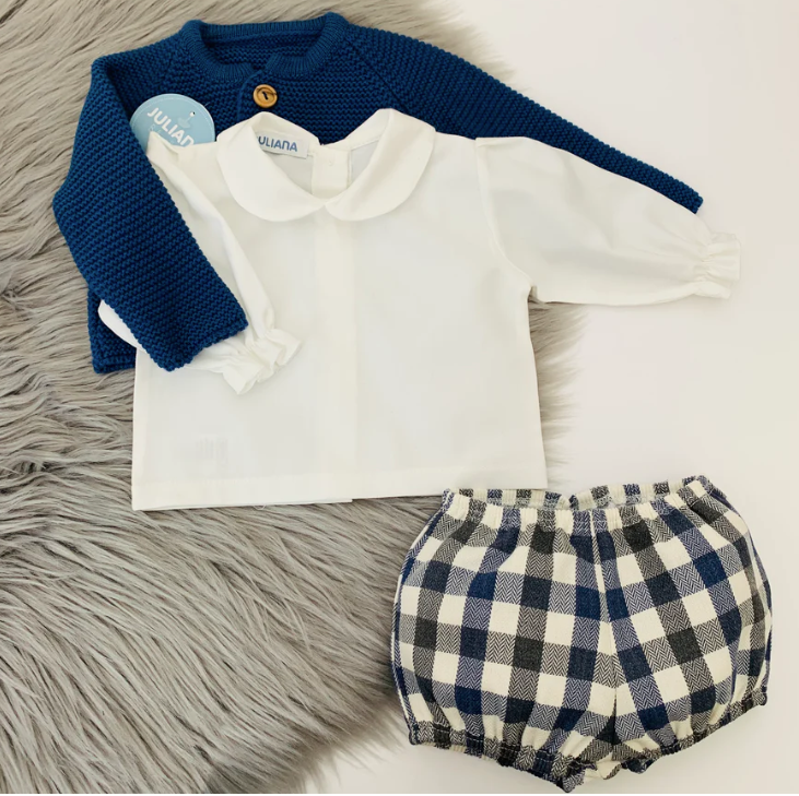 3-Piece Long Sleeve Boy Set - Almendra