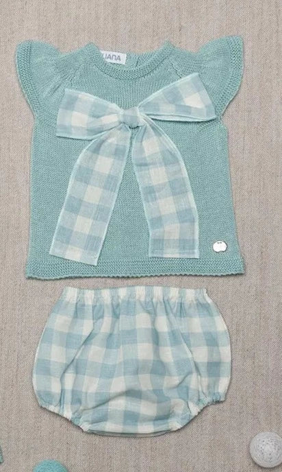 2-Piece Short Sleeve Girl Set - Dalia